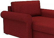 Hoffmann кресло-кровать, обивка ткань KushPeter red 2, фото 2