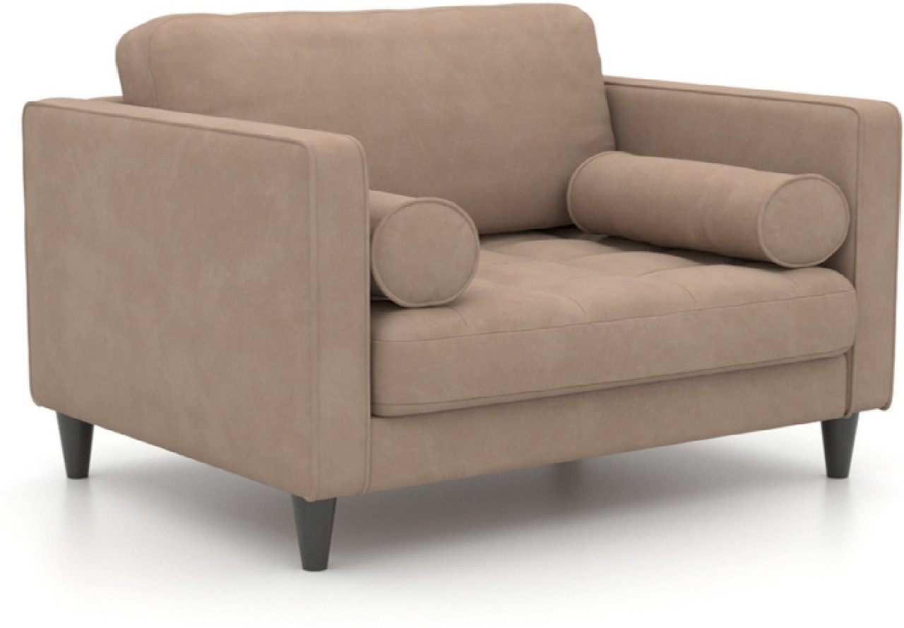 Hoffmann классическое кресло, обивка вельвет Scott St beige120