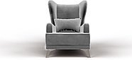Divan24.kz классическое кресло, обивка ткань, велюр Кэтрин, фото 2