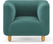 Hoffmann классическое кресло, обивка вельвет Tribeca, фото 2