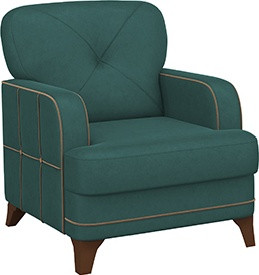 Нижегородмебель классическое кресло, обивка ткань Черри ТК 177