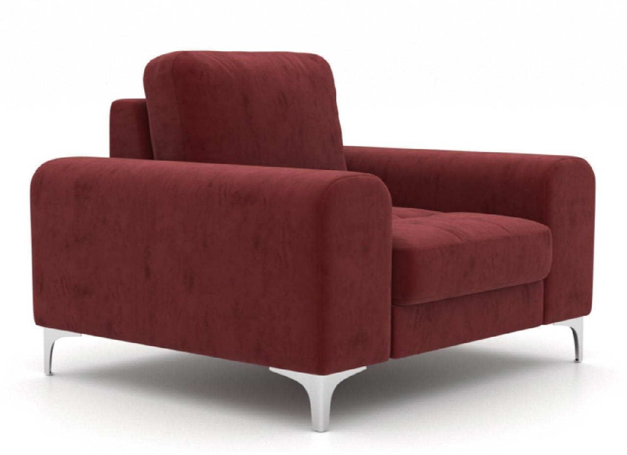Hoffmann классическое кресло, обивка ткань Vittorio K red 148