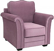 Hoffmann классическое кресло, обивка ткань Sydney Violet, фото 2
