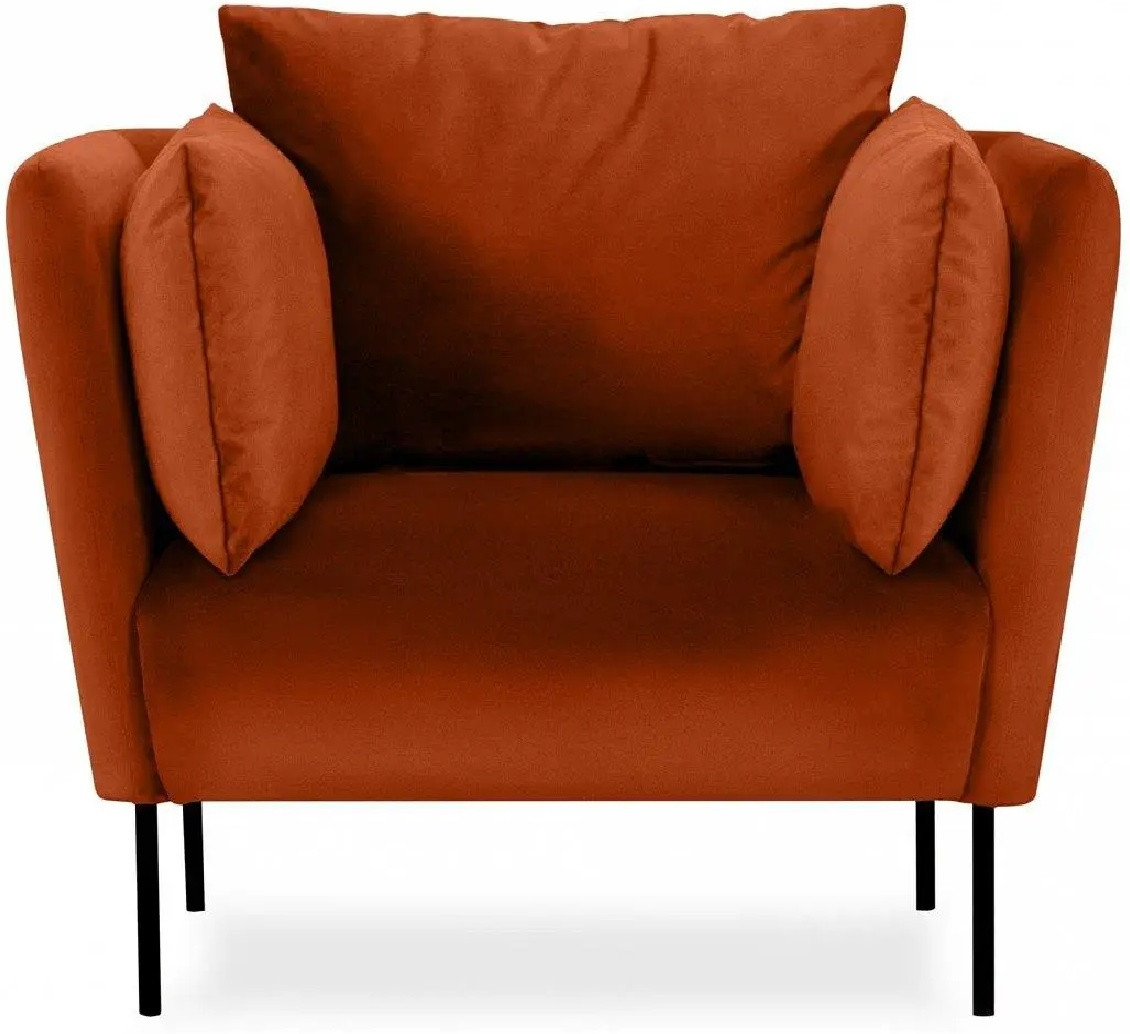 Hoffmann классическое кресло, обивка ткань Copenhagen orange 2
