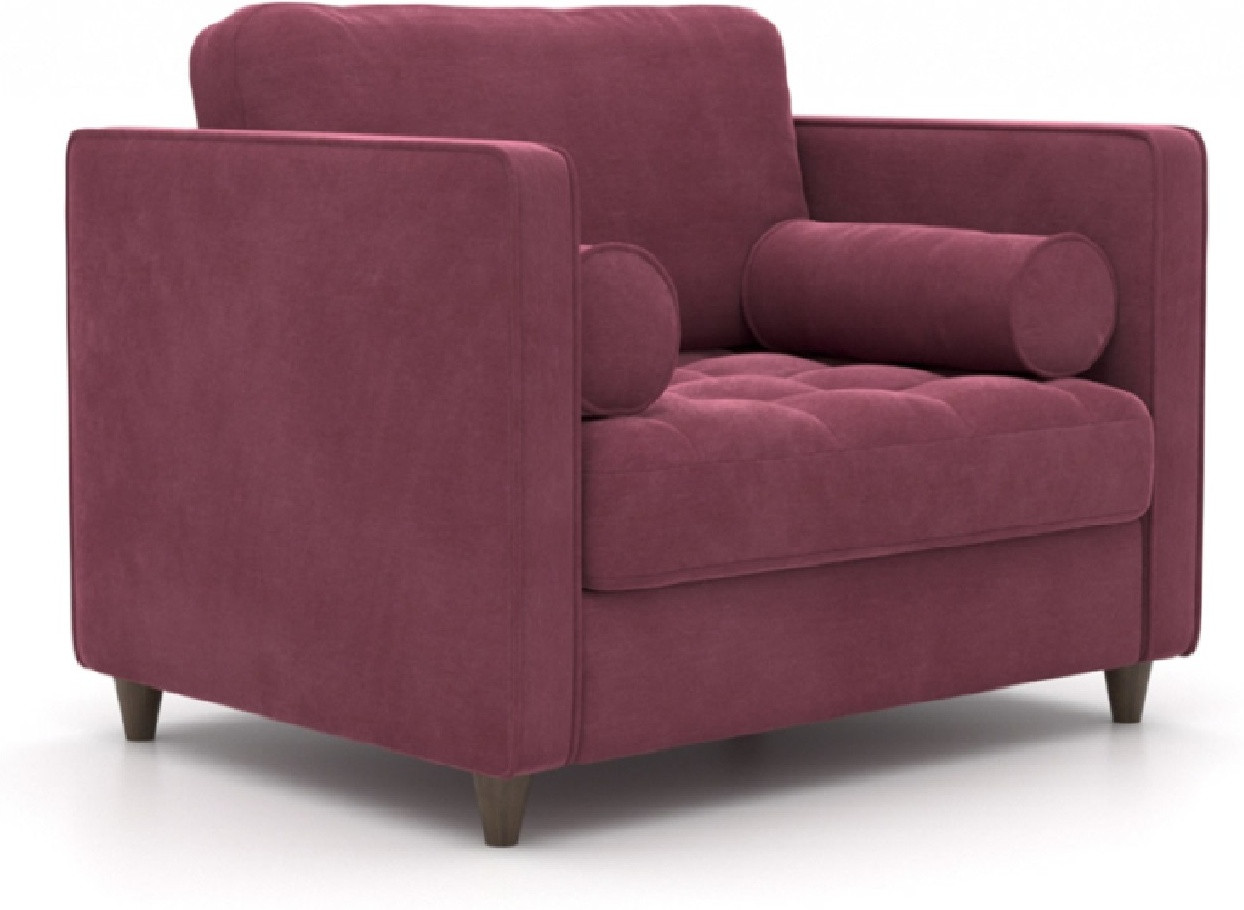 Hoffmann кресло-кровать, обивка велюр Scott MTR violet