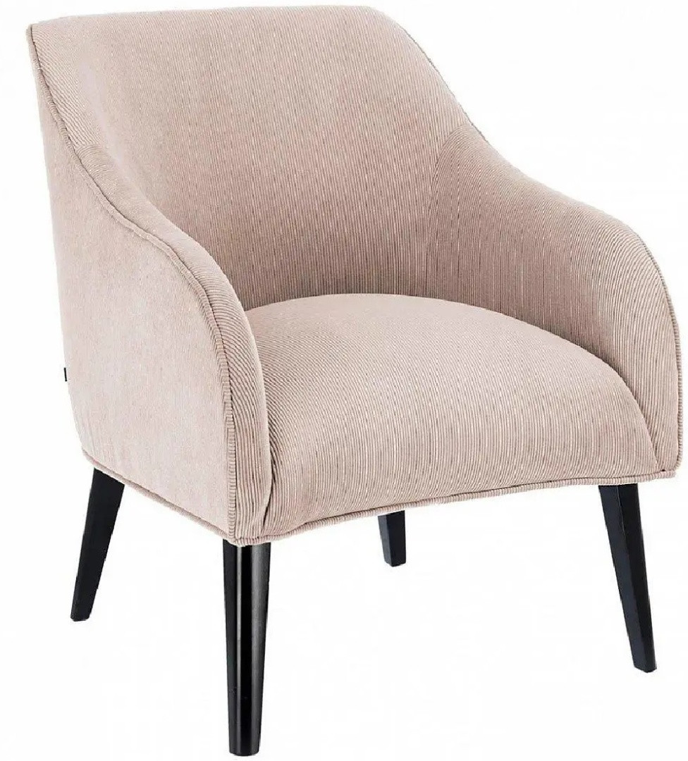 Hoffmann классическое кресло, обивка вельвет Lobby Pink