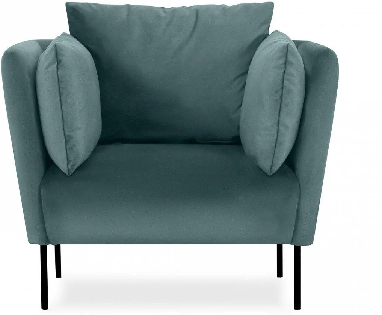 Hoffmann классическое кресло, обивка ткань Copenhagen blue 2