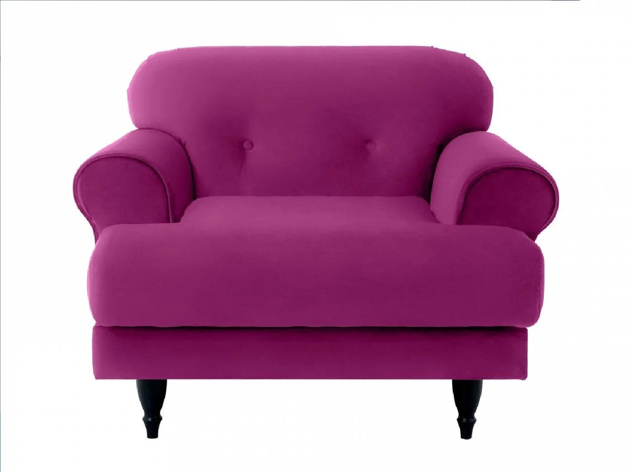 Hoffmann классическое кресло, обивка велюр Italia violet