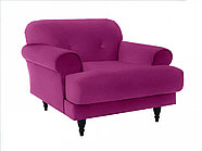 Hoffmann классическое кресло, обивка велюр Italia violet, фото 2