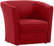 Hoffmann классическое кресло, обивка ткань California red 2, фото 2