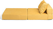 Siesta бескаркасное кресло-кровать обивка ткань XL желтый, фото 2