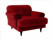 Hoffmann классическое кресло, обивка велюр Italia Red 2, фото 2