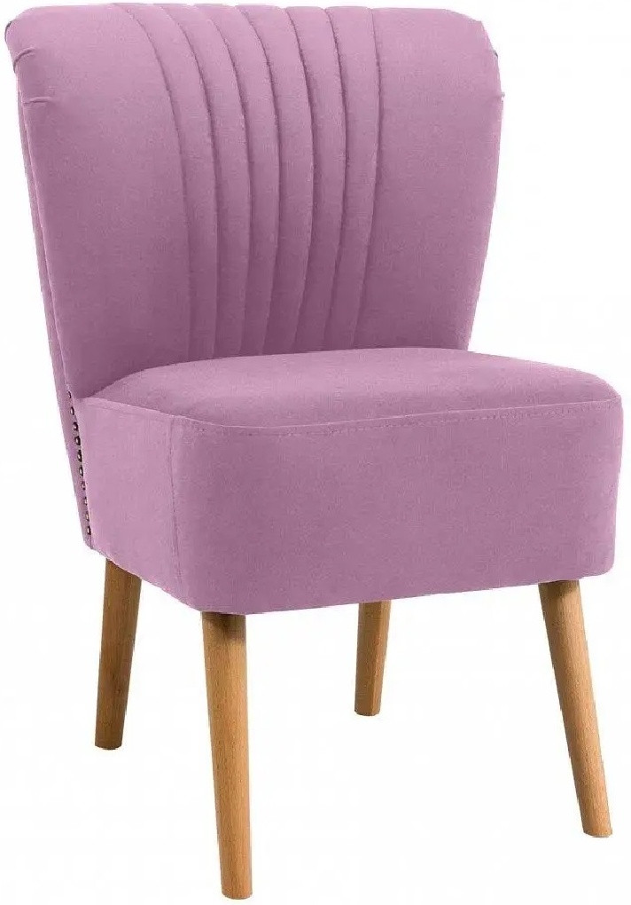 Hoffmann классическое кресло, обивка ткань Barbara Violet