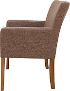 GOLDOPTIMA классическое кресло, обивка ткань Стокгольм масло-воск вул какао, фото 2