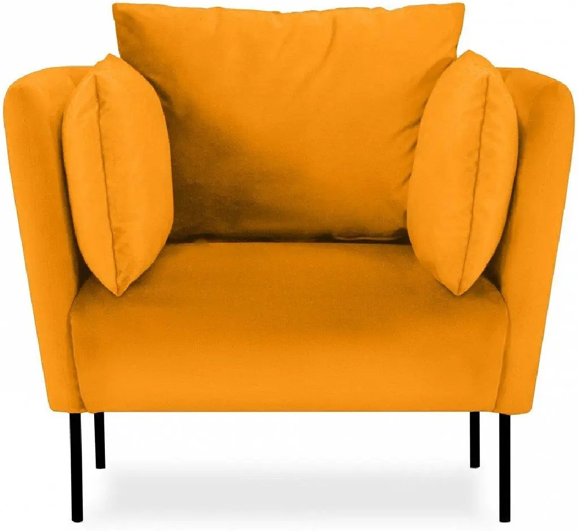 Hoffmann классическое кресло, обивка ткань Copenhagen orange