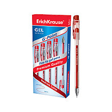 Ручка гелевая ErichKrause® G-Point, цвет чернил красный