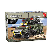 Игровой конструктор Ausini 22704 АРМИЯ (822 детали в наборе)