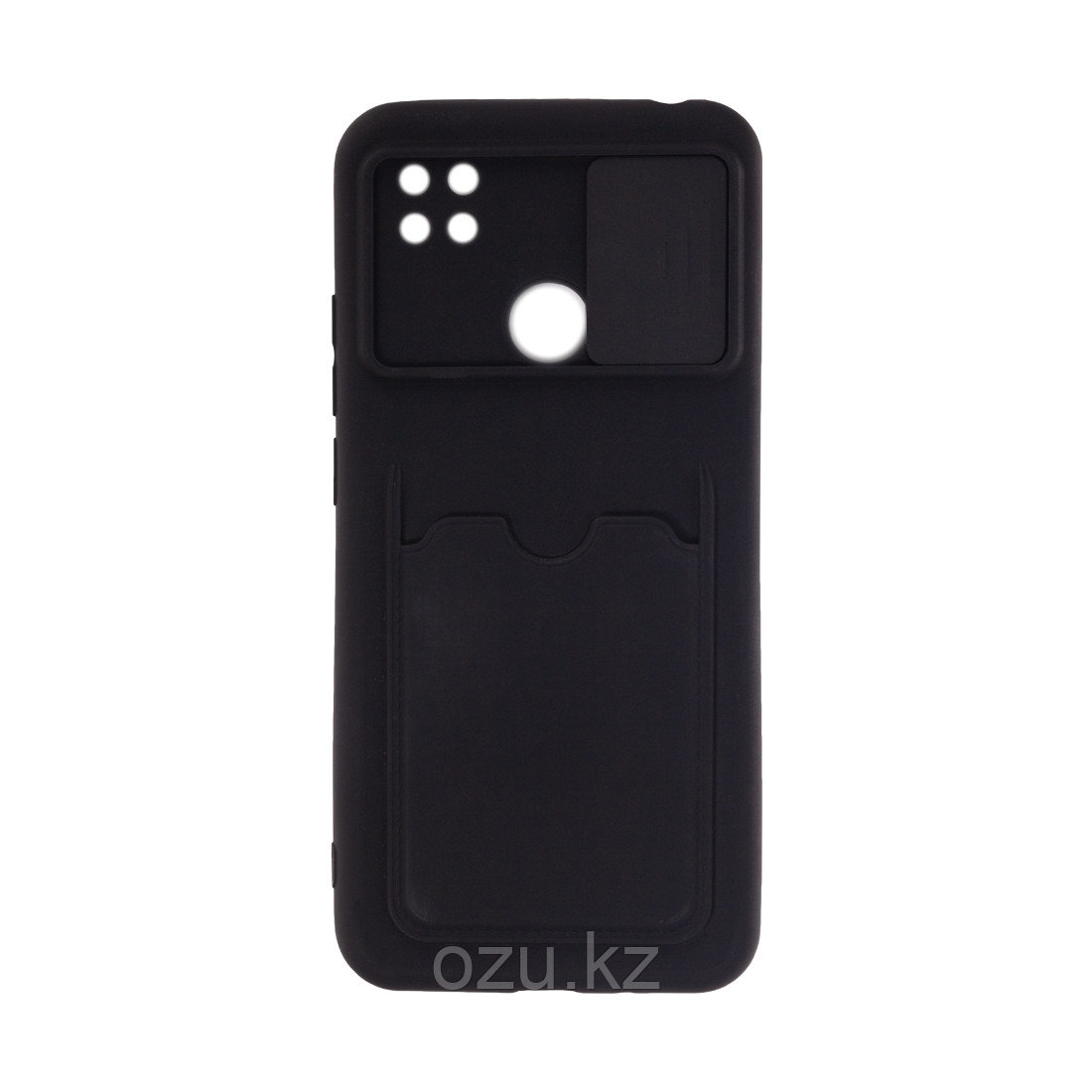 Чехол для телефона X-Game XG-S026 для Redmi 9C Чёрный Card Holder