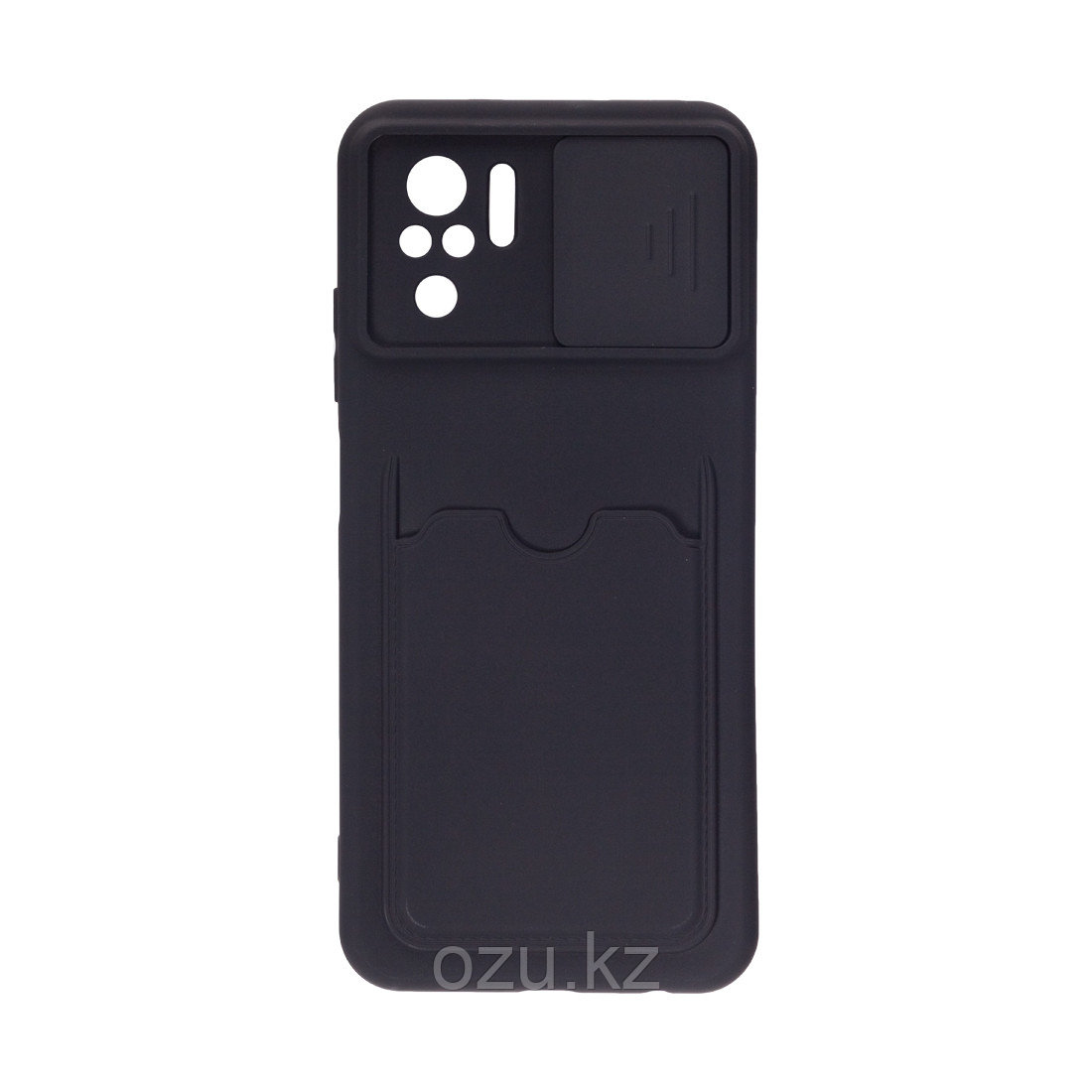 Чехол для телефона X-Game XG-S076 для Redmi Note 10S Чёрный Card Holder