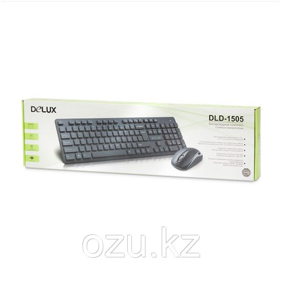 Комплект Клавиатура + Мышь Delux DLD-1505OGB - фото 3 - id-p96925913