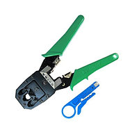 RJ-45 RJ-11 RJ-12 RJ-9 коннекторларын қысуға арналған СК-315 кримпері