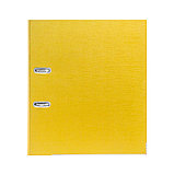 Папка-регистратор Deluxe с арочным механизмом, Office 3-YW5 (3" YELLOW), А4, 70 мм, желтый, фото 2