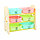 EDU-PLAY Стеллаж для игрушек с ящиками,3 полки,Цветной(76х36х65.5), фото 2