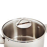 Кастрюля Аметист 3 л стеклянная крышка, диаметр 20 см, фото 2