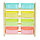 EDU-PLAY Стеллаж для игрушек с ящиками,4 полки,Цветной(76х36х80,5), фото 5