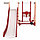 PITUSO Горка-Комплекс Шаттл (горка,качели,баскет.кольцо) Red/Красный,141*204*106h, фото 2