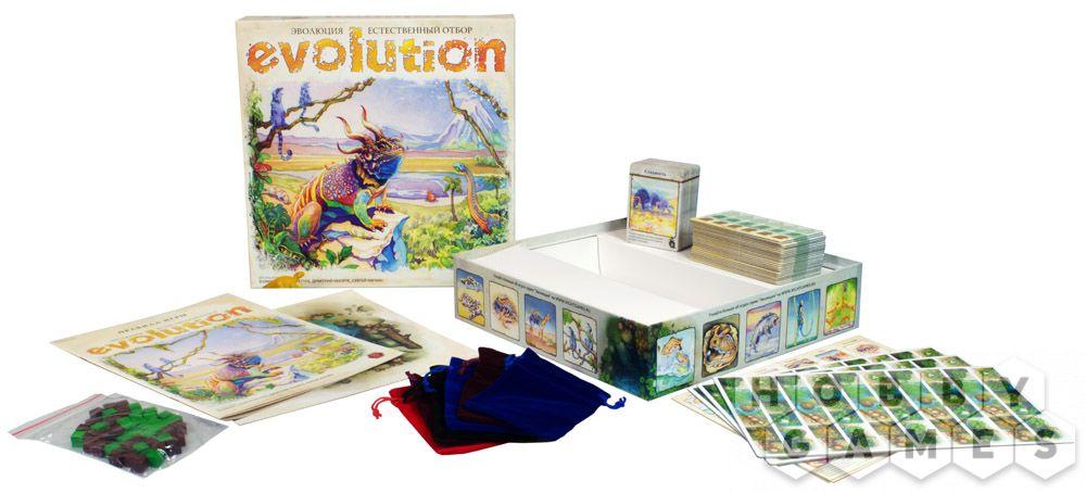 Настольная игра Эволюция. Естественный отбор - фото 2 - id-p96932309