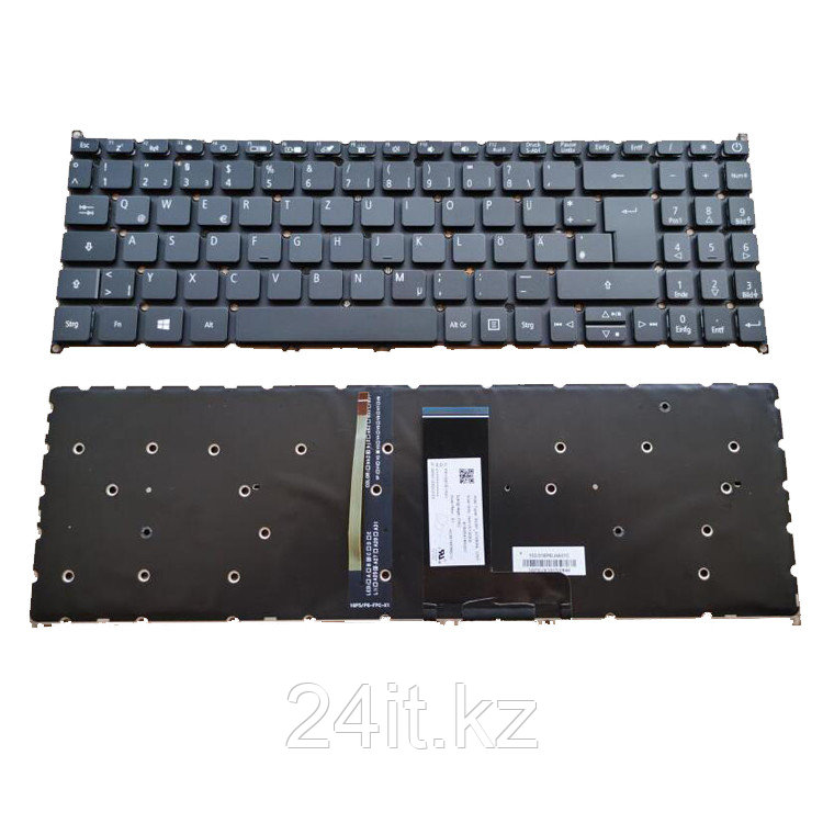 Клавиатура для ноутбука Acer Swift 3 SF315-41, A315-42  черная с подсветкой