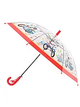 Зонтик прозрачный мотоциклы 215-98 прозрачный