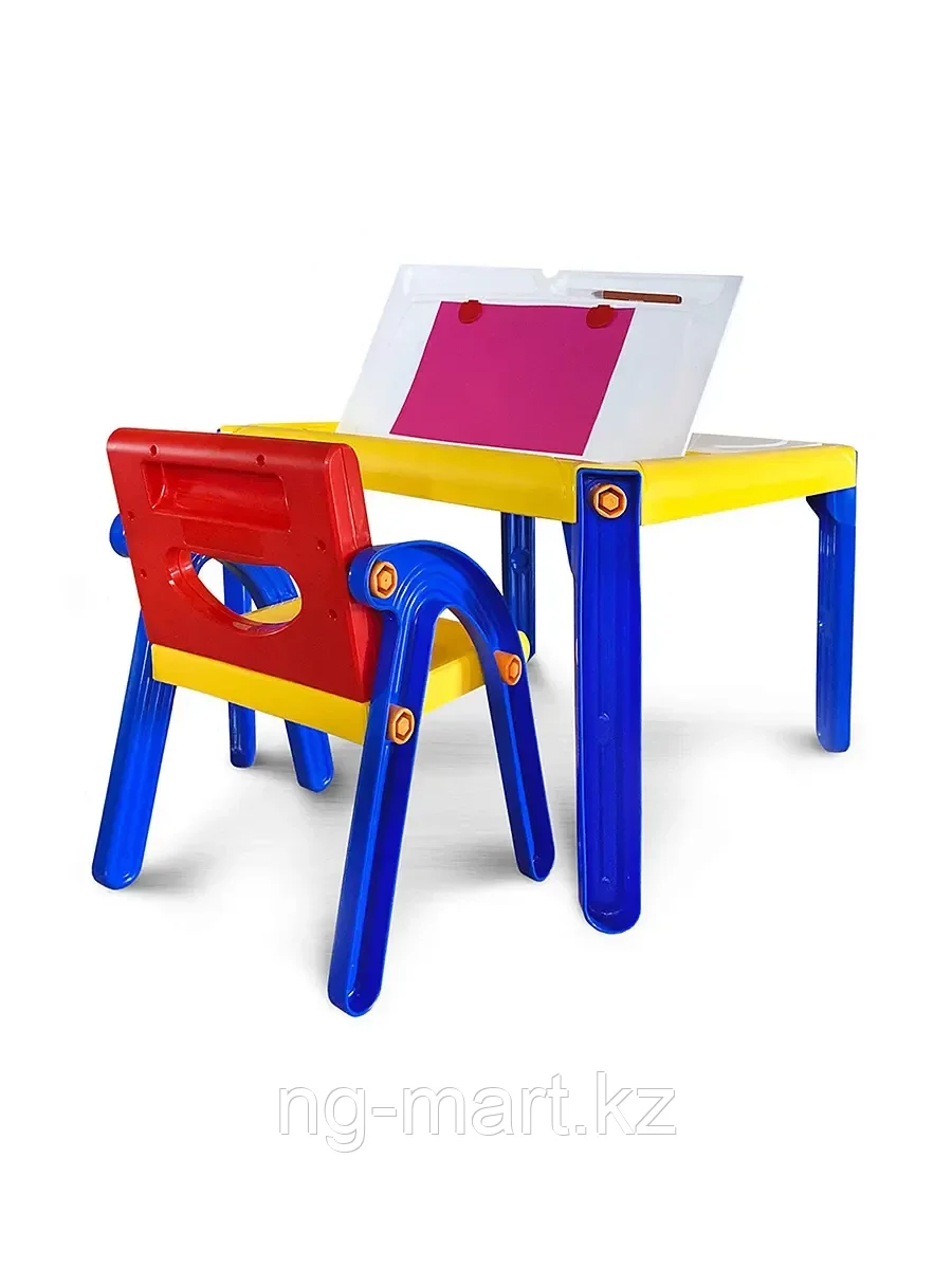 Стол-стул детский Pic'nMix 368 Игровой центр 5 в 1 - фото 1 - id-p96950702