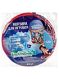 Корзина для игрушек "Enchantimals" 43*60см ТМ "ИГРАЕМ ВМЕСТЕ" в сумке фиолетовый с розовым, фото 2