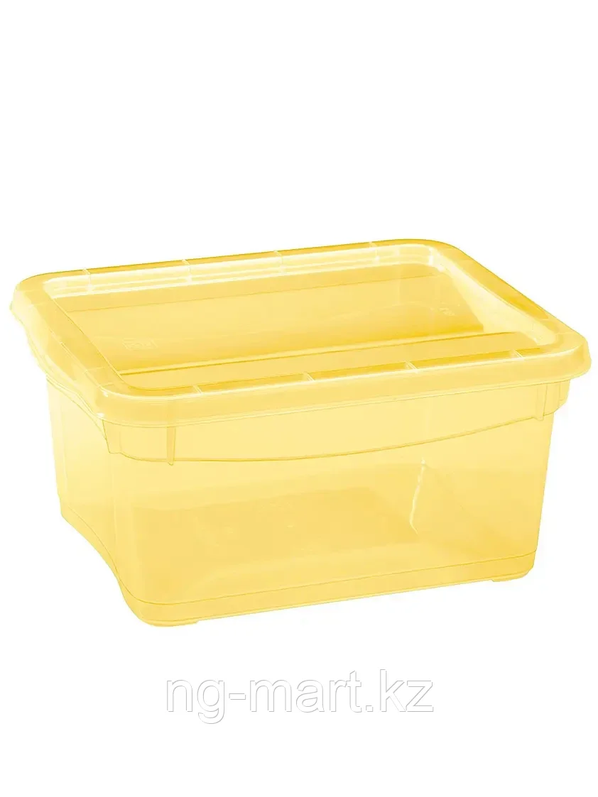 Ящик универсальный Пластишка Колор-Стайл С4312495 голубой,желтый,коричневый - фото 2 - id-p96950728