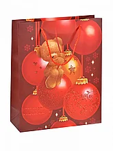 Пакет новогодний Мишка на шаре