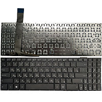 Клавиатура для ноутбука Asus X570 без подсветки черная RU