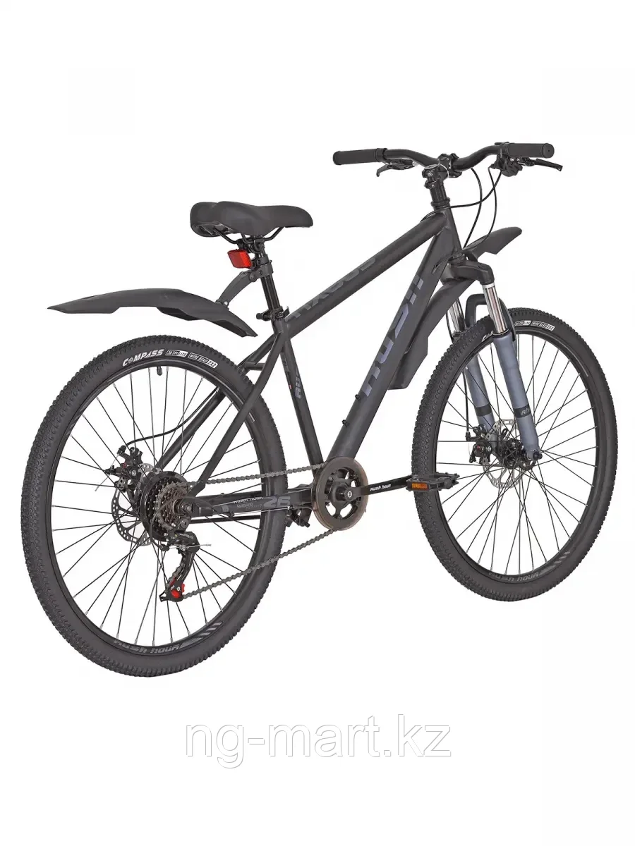 Велосипед горный 26" NX605 DISC ST 6ск RUSH HOUR черный - фото 3 - id-p96950929