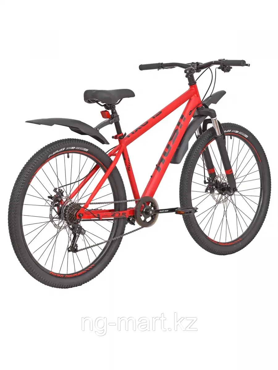 Велосипед горный 27,5" NX675 DISC ST 6ск RUSH HOUR красный - фото 3 - id-p96950932