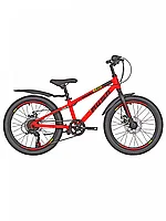 Велосипед подростковый 20" RX 225 DISC AL 6ск RUSH HOUR красный