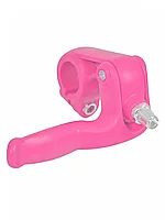 Ручка тормоза пластик TPR розовый розовый