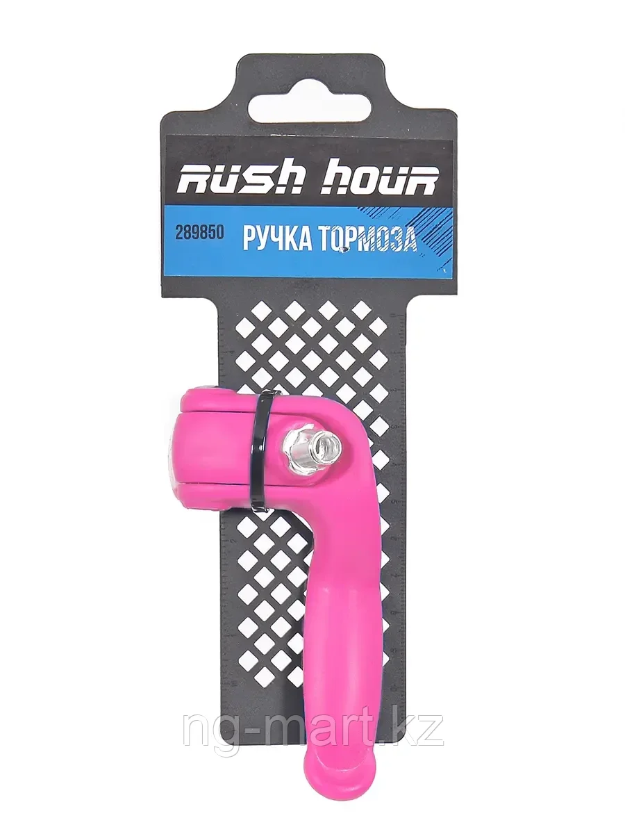 Ручка тормоза пластик TPR розовый розовый - фото 2 - id-p96951027