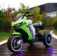 Электромотоцикл 6188 надув. колеса Green/Зеленый (Pituso, Испания)