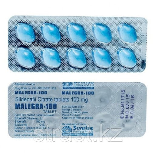 Мужской препарат Viagra Malegra-100 (цена за таблетку)
