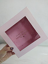 Подарочная коробка 20*20 см розовый