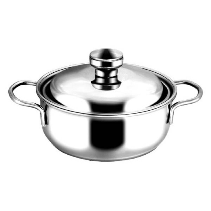 Кастрюля Амет Классика 1,5 л 1С373 с металлической крышкой