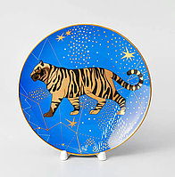 Декоративная тарелка Тигр. Пора чудес