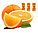 Напиток газ Chupa Chups Апельсин Orange 250ml Корея (24шт-упак), фото 2
