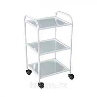 Помощник столик 3 полки стекло